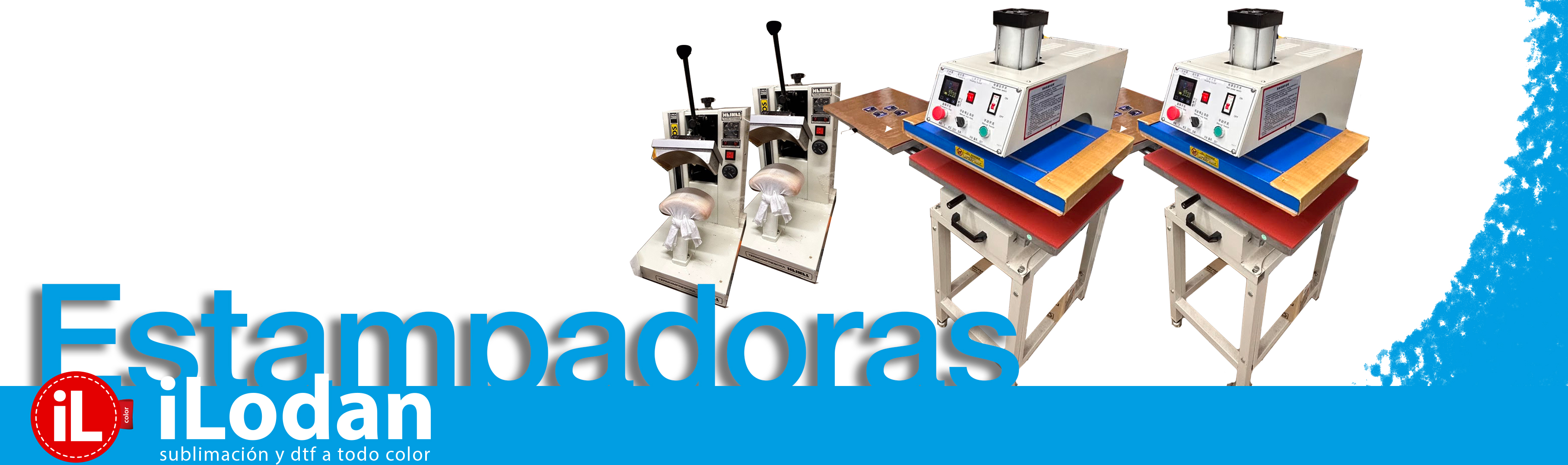 Planchas neumáticas para aplicación de transfers